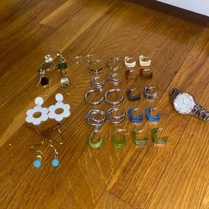 Bunch of earrings for $15!